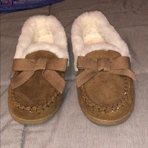 Brand new fuzzy slippers
